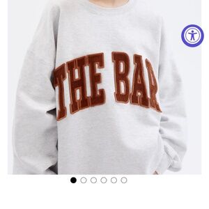 The Bar Varsity Sweatshirt Limited edition